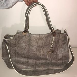 Large Guess Snakeskin Bag